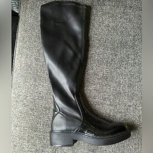 Brand new black wide calf Fanco Sarto boots